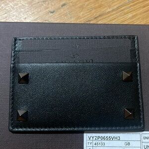 Valentino Garavani Rockstud Card Holder